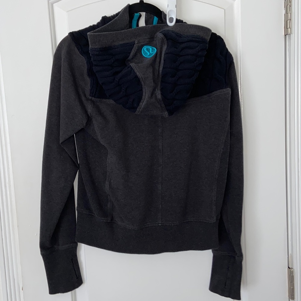 Lululemon hoodie sweater knit full zip 12